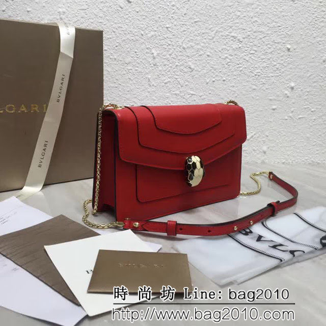 BVLGARI寶格麗 進口牛皮系列 時尚百搭 單肩斜挎包 39174 FYD1140